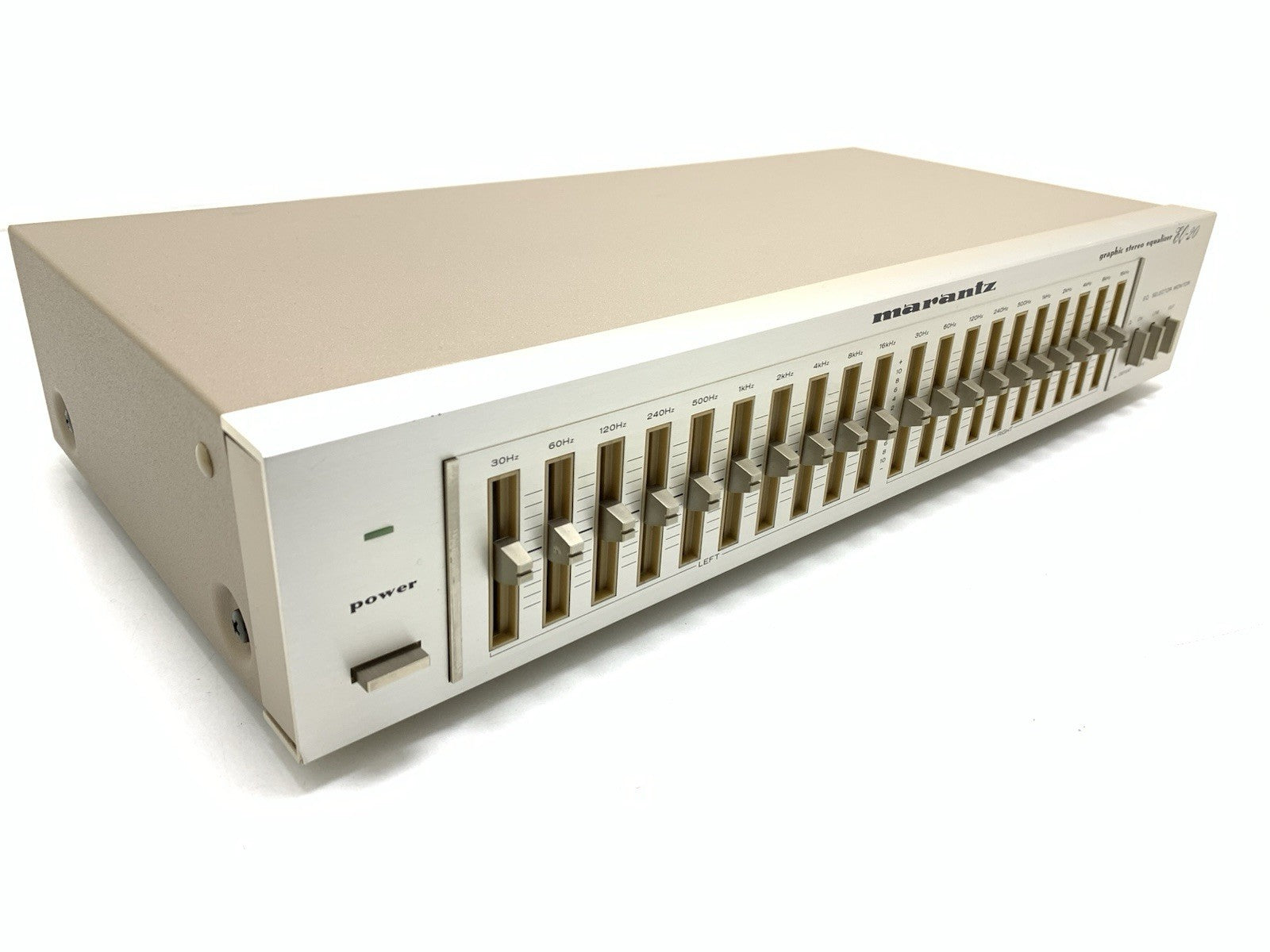 MARANTZ EQ 20 Stereo Graphic Equalizer Vintage 1980 High End WORK Good Look