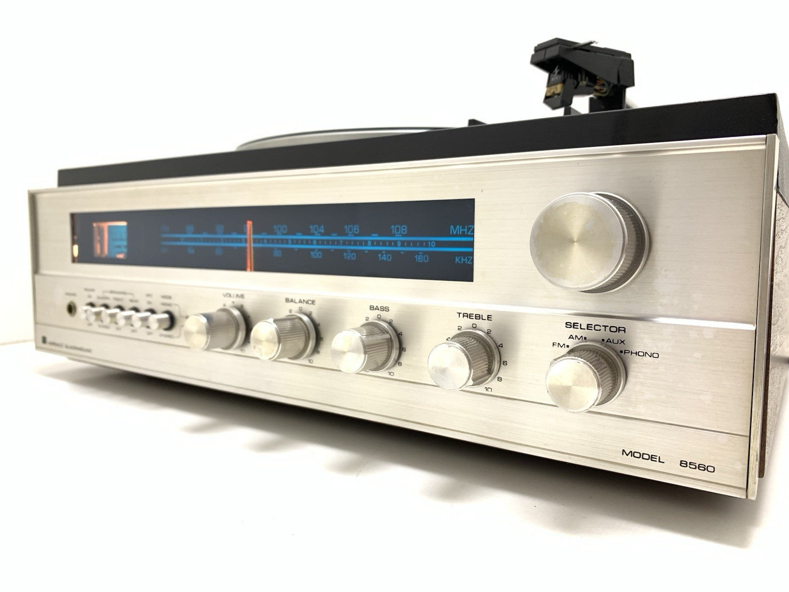 NORESCO QUADRASOUND System Model 8560 Receiver+Turntable DUAL 1225 WORK GoodLook