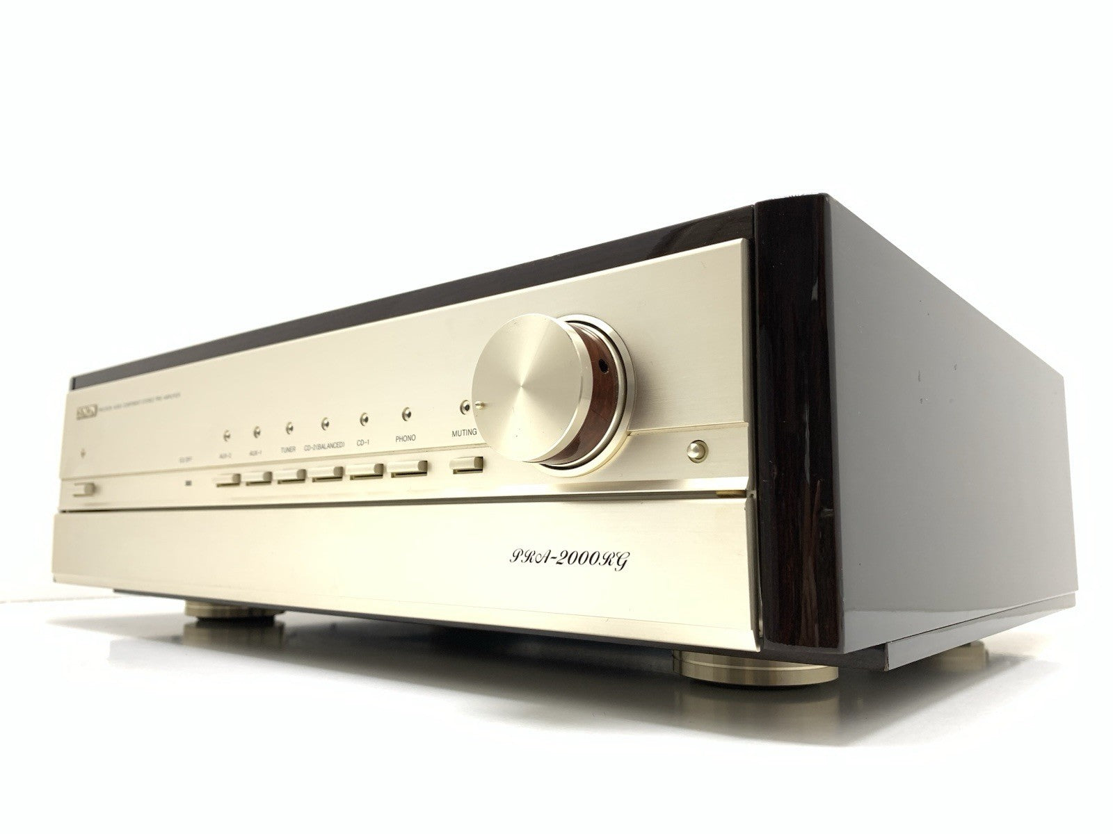 DENON PRA 2000RG Stereo Pre Amplifier Europe Version 220V Hi End WORK Good Look