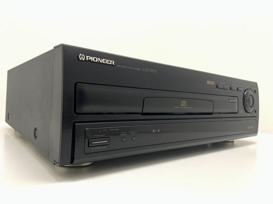PIONEER CLD D515 CD LD Laser Disc Player 2 SIDEs Vintage PAL NTSC Work Good Look