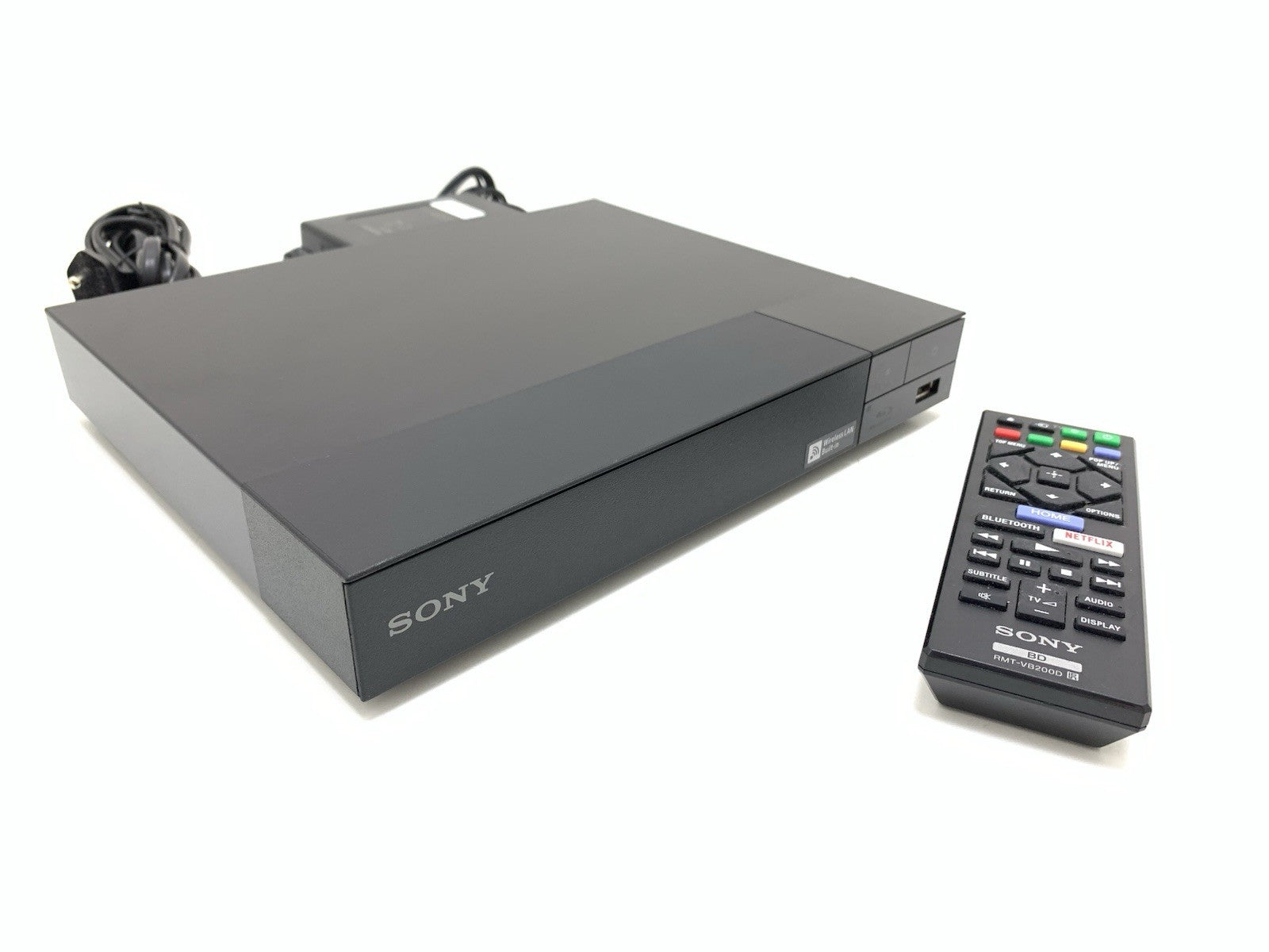 SONY BDP-S3700 Blu-Ray 4K CD DVD Disc Player +REMOTE Multi Region WORK Good Look
