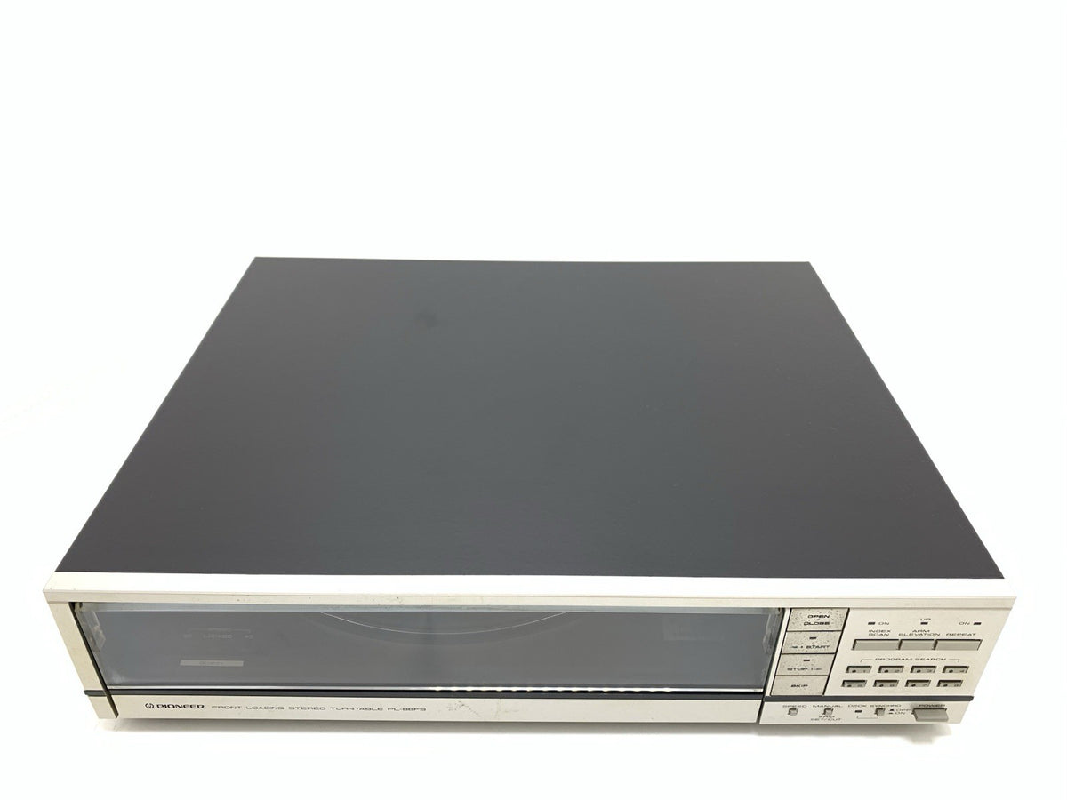 Pioneer PL-88FS Front Loading Direct Drive Turntable Serviced Vintage Good Look