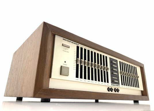 MARANTZ EQ 340 Stereo Graphic Equalizer New Wood Box Vintage 1983 WORK Good Look