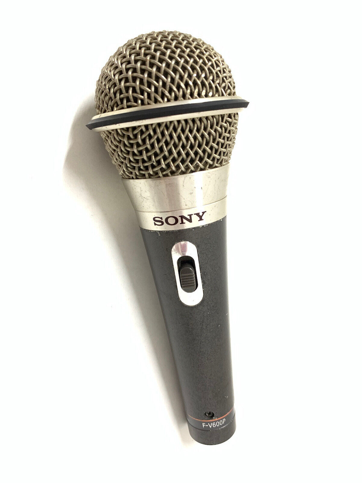 SONY F-V600P Dynamic Professional Microphone Original Vintage WORK Made in Japan