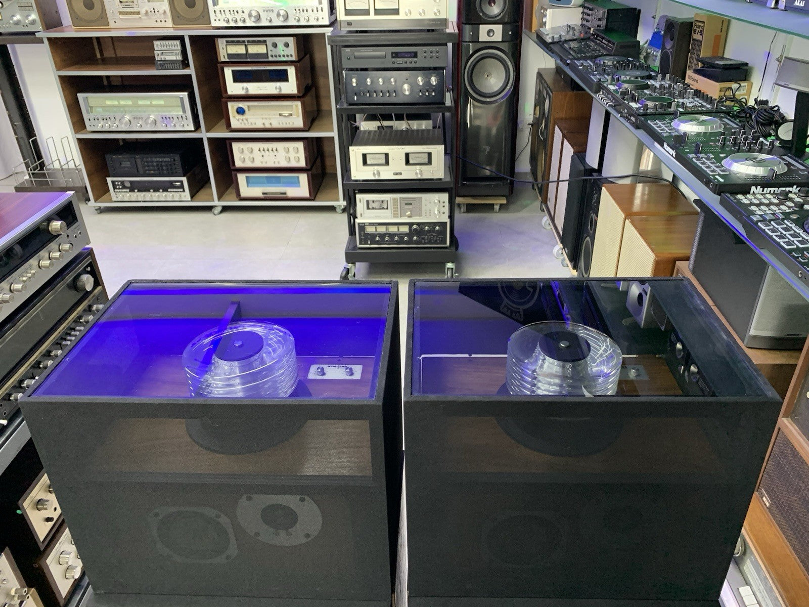PIONEER HPM 1500 High End SPEAKERS 4 Way 125 Watts RMS Vintage  WORK GOOD LOOK