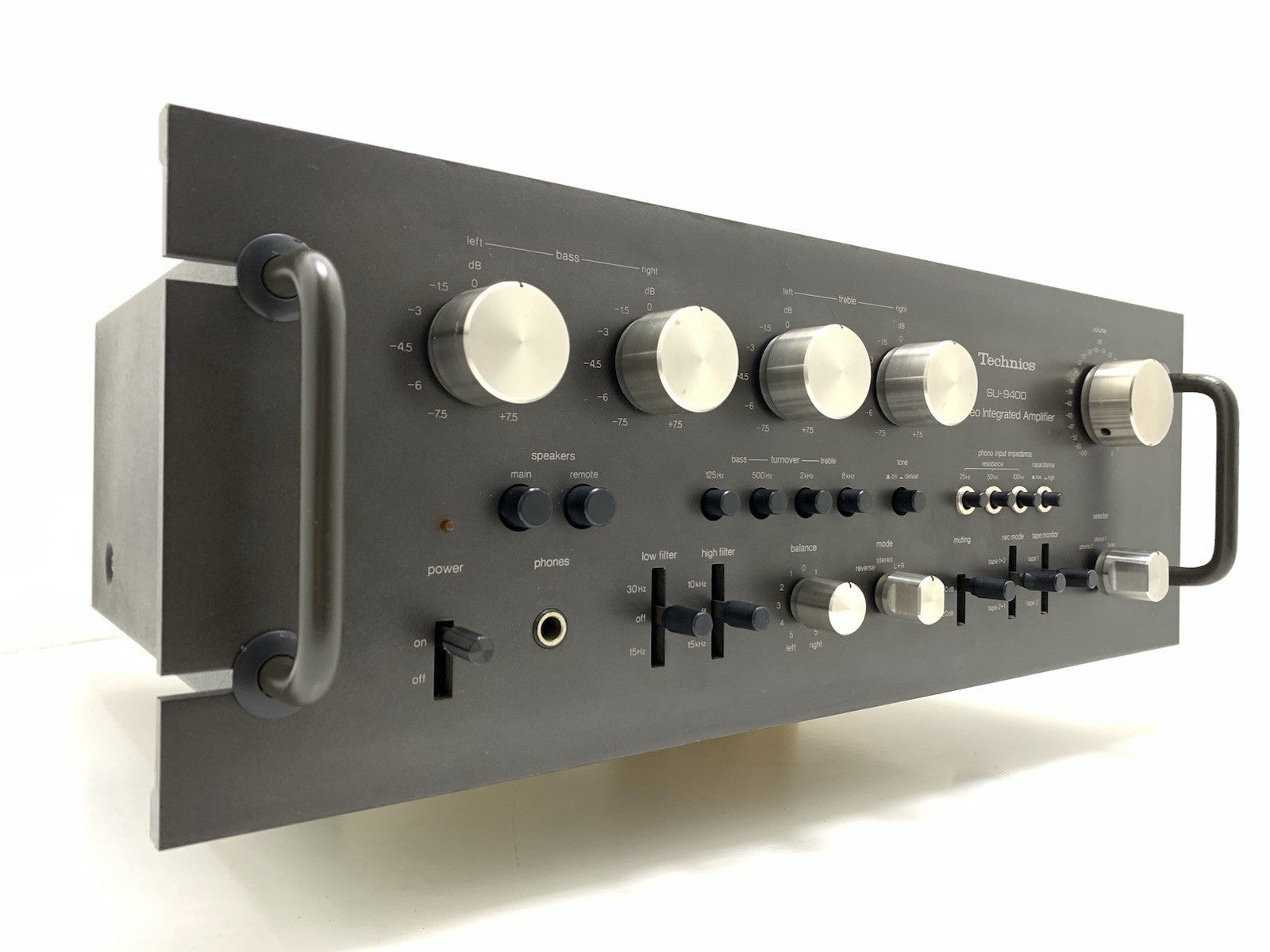 TECHNICS SU 9400 Stereo Amplifier WORK 80 + 80 Watts RMS Vintage 1976 GOOD LOOK