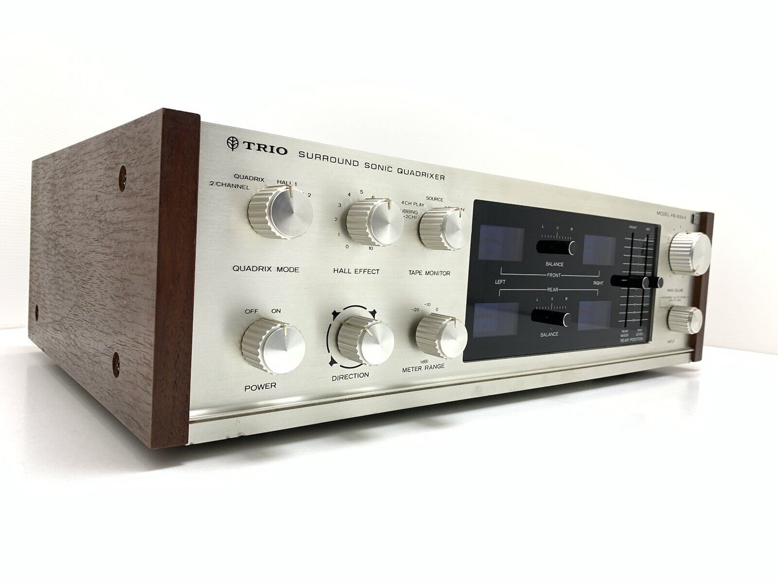 TRIO KENWOOD KN 6644 Quadrixer Pre Amplifier 4 Channel Vintage 1971 WORK GOOD
