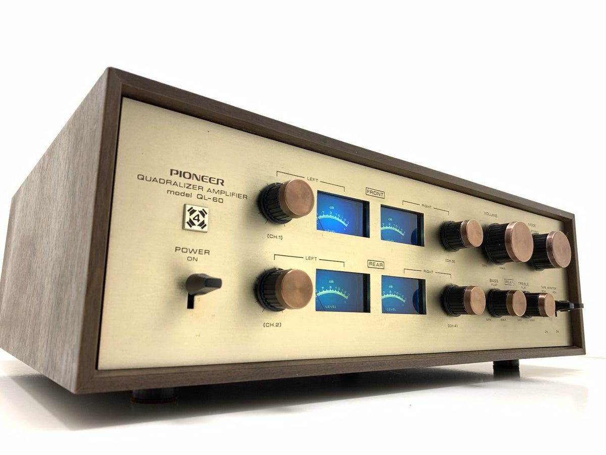 PIONEER QL 600 /QL-60 Quadralizer Amplifier 4 Channel Decoder Vintage 1972 WORK