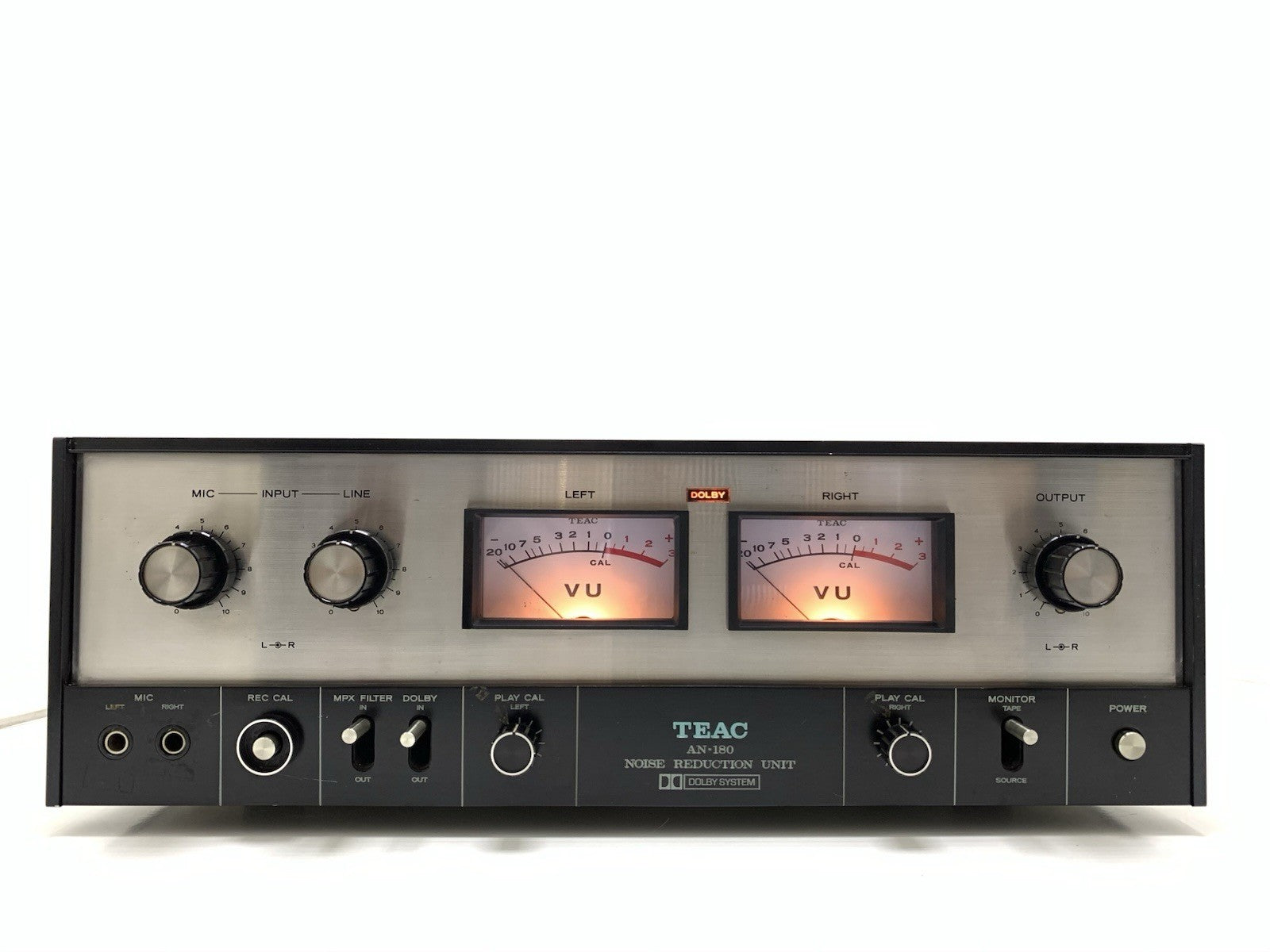 TEAC AN 180 DOLBY B Professional Noise Reduction System Vintage WORK Good Look