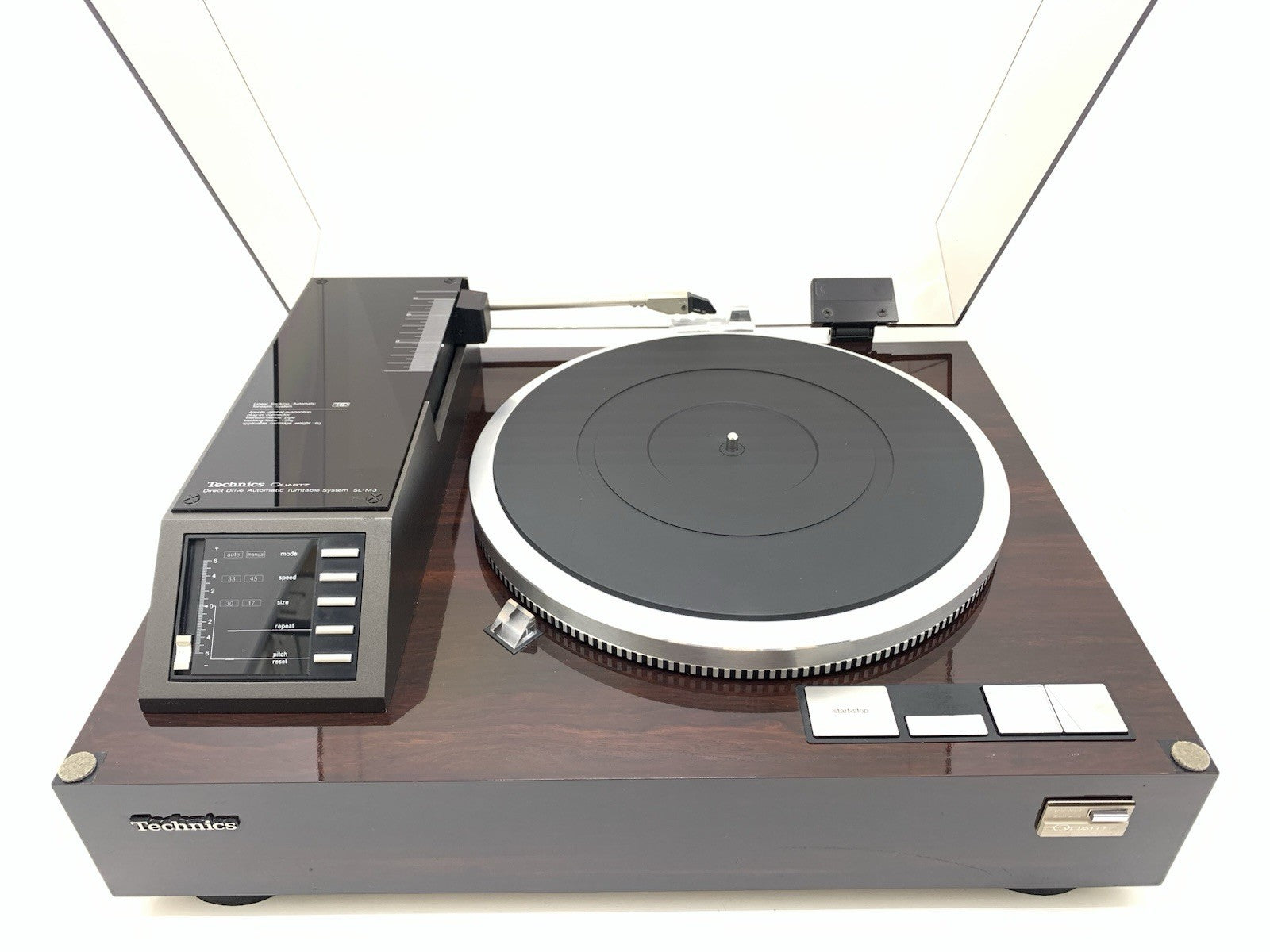 TECHNICS SL M3 Turntable Direct Drive Quartz Linear Tracking Vintage WORK GOOD