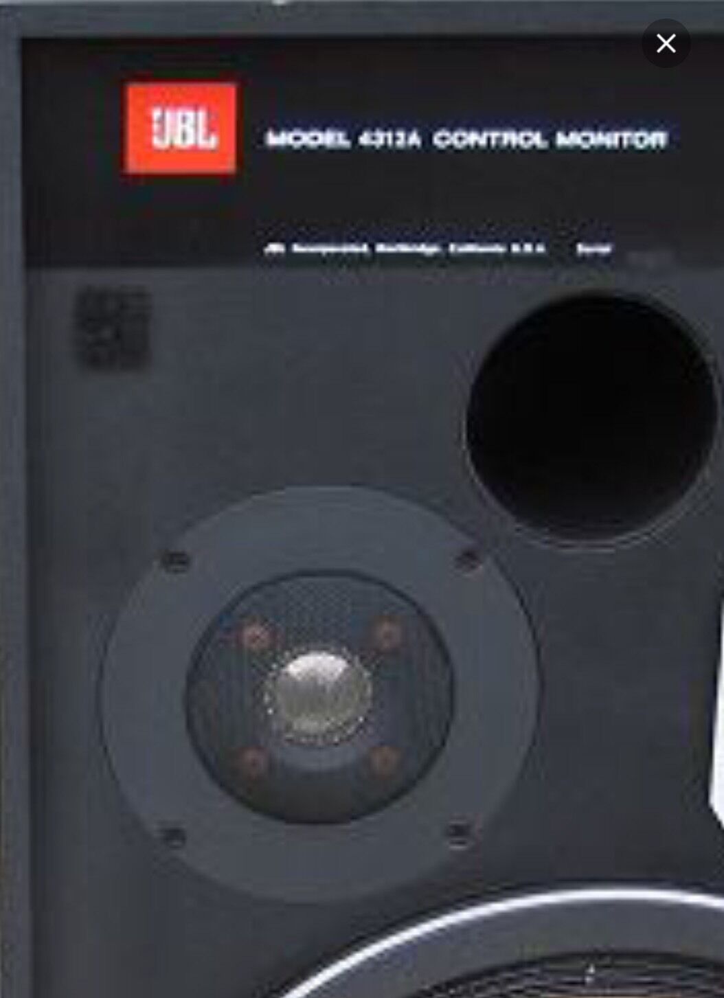 JBL (2 Units) Horn Diaphragm 035Ti for 4312A 4410 4408 4412 L100T L80T L60G L86T