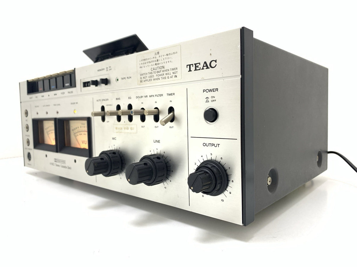 TEAC A 460 Stereo Tape Deck 2 Head Vintage 1975 High End Working  Good Look