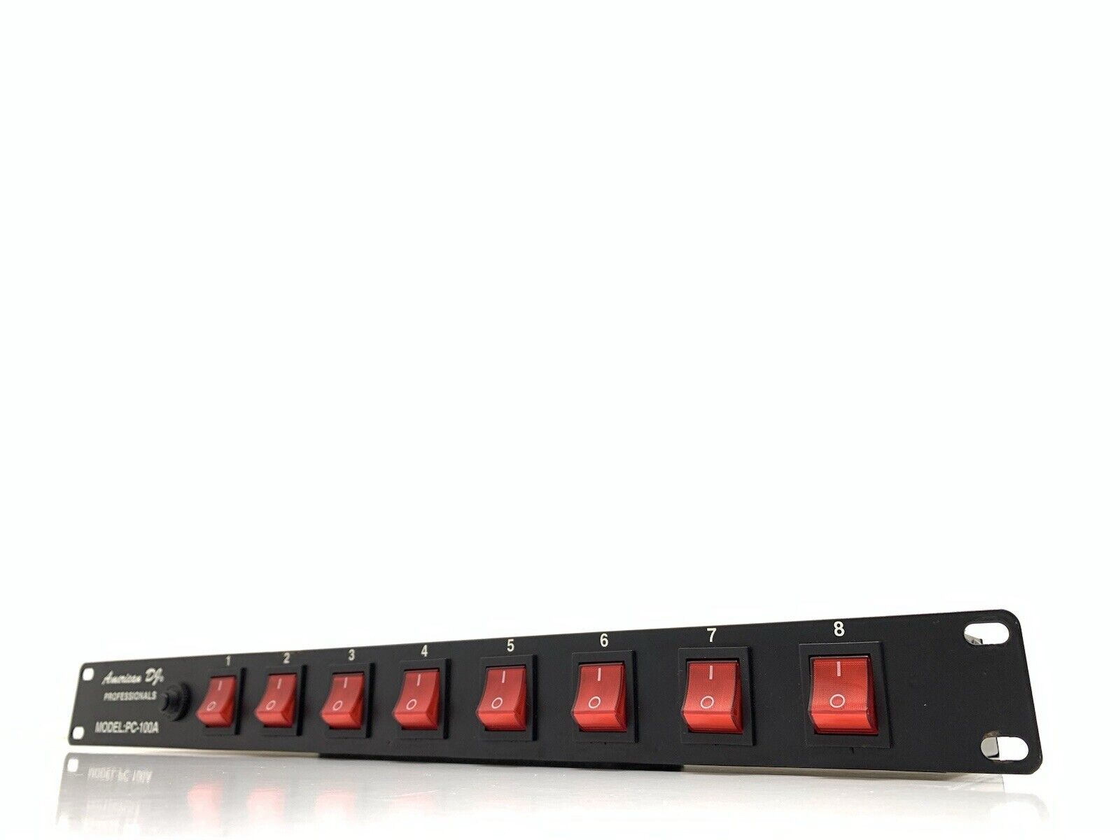 ADJ American DJ PC-100A 8-Switch ON/OFF Lighting A/C Power Center 120V/60Hz RACK