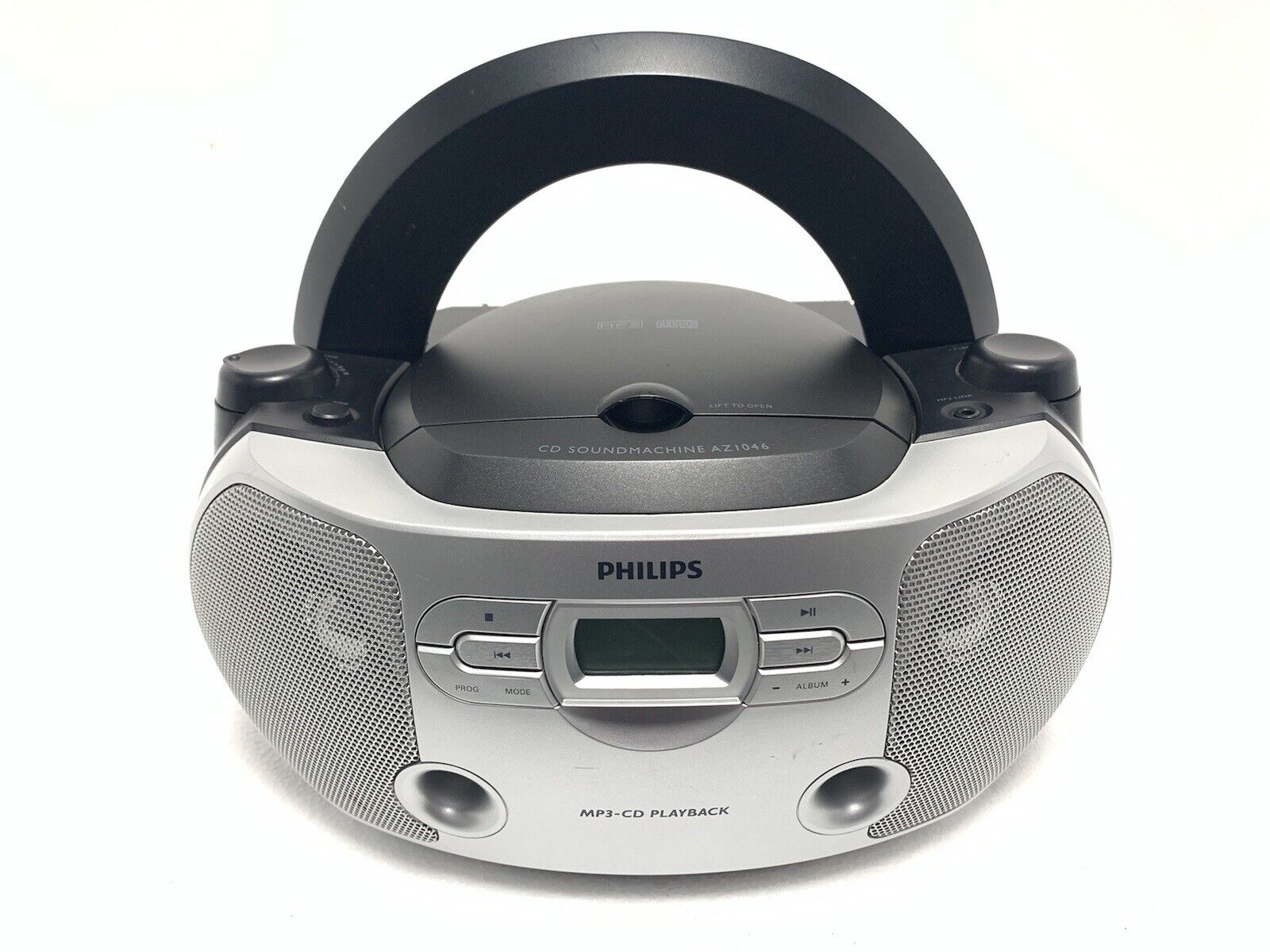 Radio MP3 CD LCD Playback Soundmachine PHILIPS AZ1046  Good Look Working Perfect