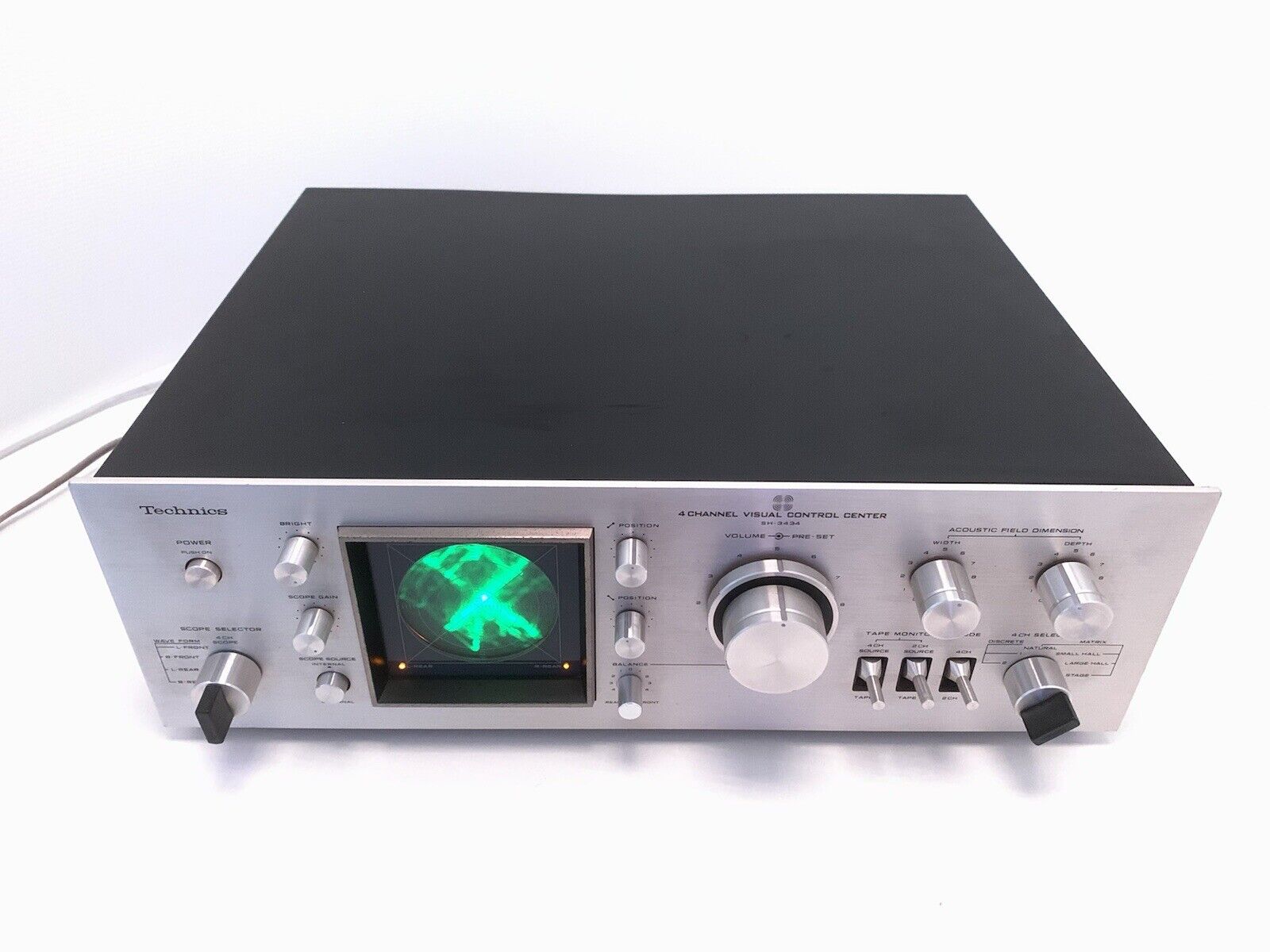 TECHNICS SH-3434 Audio Scope 4 Channel RARE Hi Fi Vintage 1973 WORK Good Look