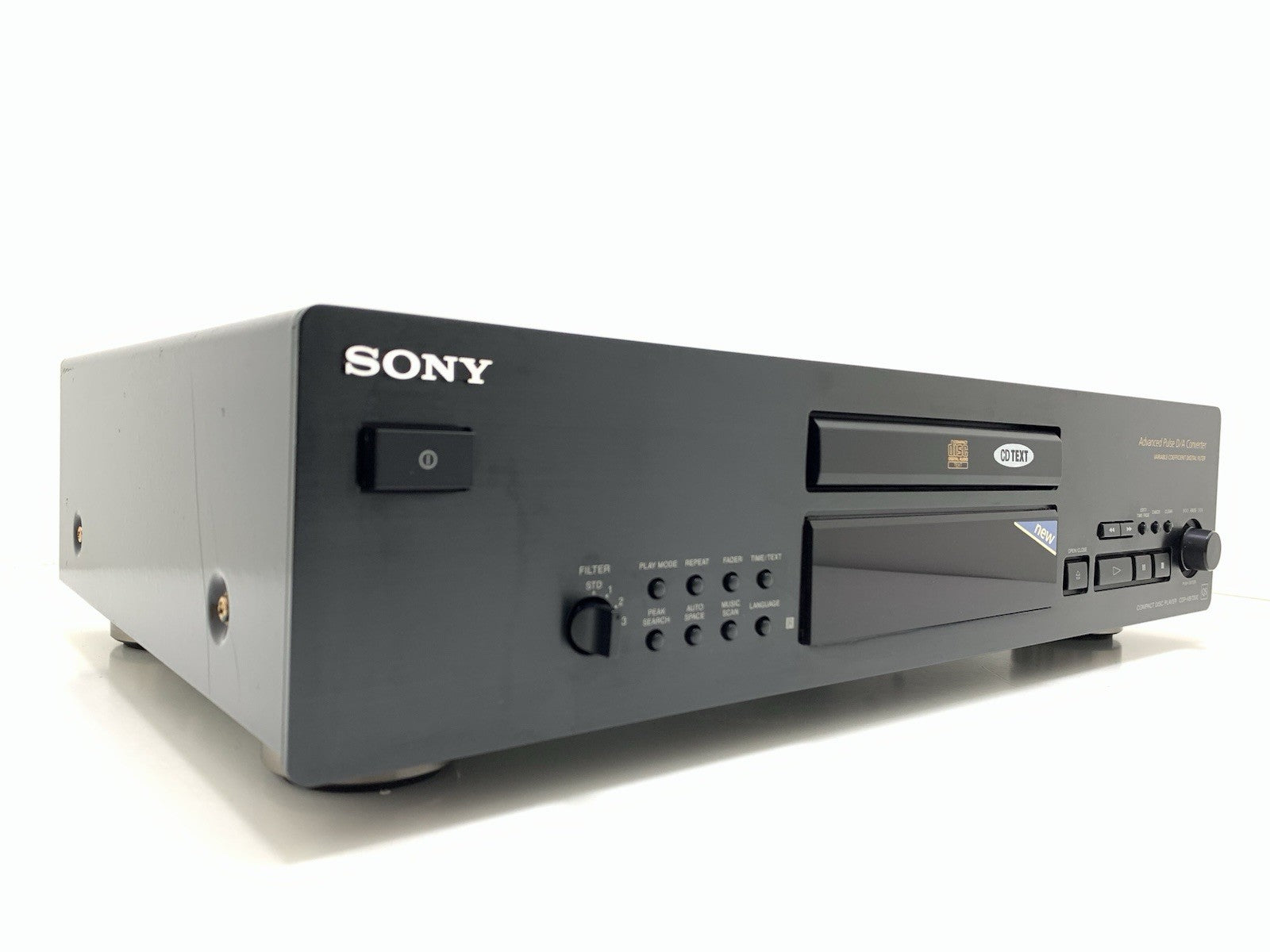 SONY CDP XB720E QS Audiophile Compact Disc CD Player Vintage 1990 WORK Good Look
