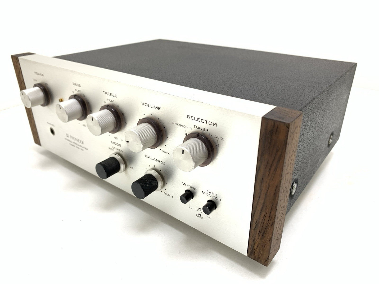 PIONEER Model SC 70 / SC-700 Stereo Pre Amplifier Vintage 1969 WORKING Good Look