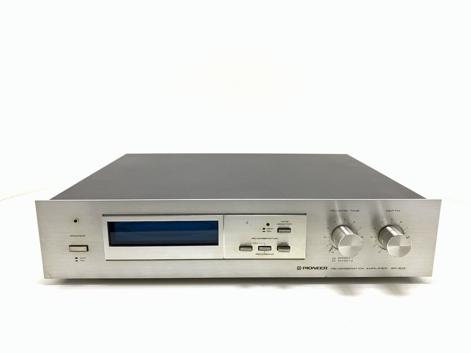 PIONEER Stereo REVERBERATION AMPLIFIER SR-303 Vintage 1980 Work PERFECT GoodLook