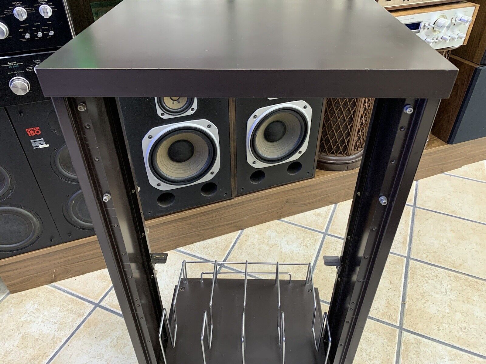 FISHER RA-7000 Original Audio Rack Very Rare Vintage 70's for