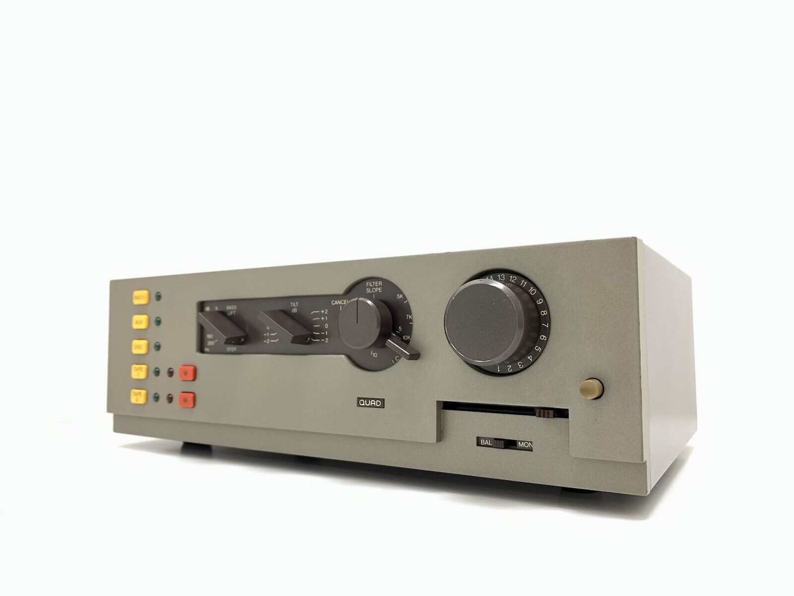 QUAD 44 Stereo Preamp Pre Amplifier High End Vintage 1978 Work Good Look