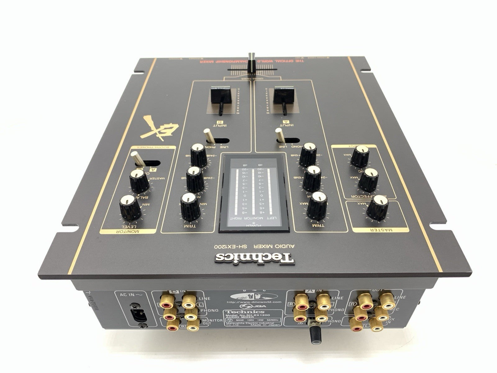 Technics DJミキサー SH-EX1200 Panasonic TECHNICS SH-EX1200 Professional DJ Audio Mixer Working Vintage