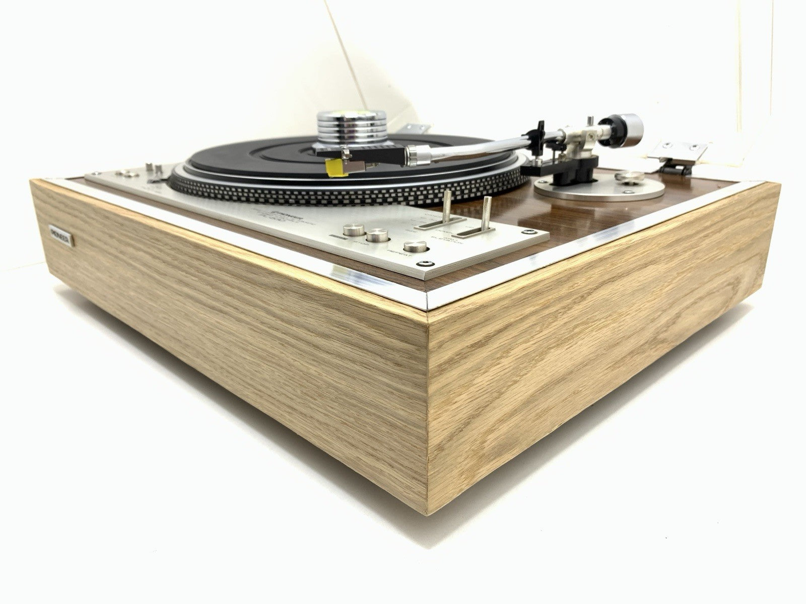 PIONEER PL 530 Turntable Direct Drive Full Automatic Vintage 1976 WORK Good Look
