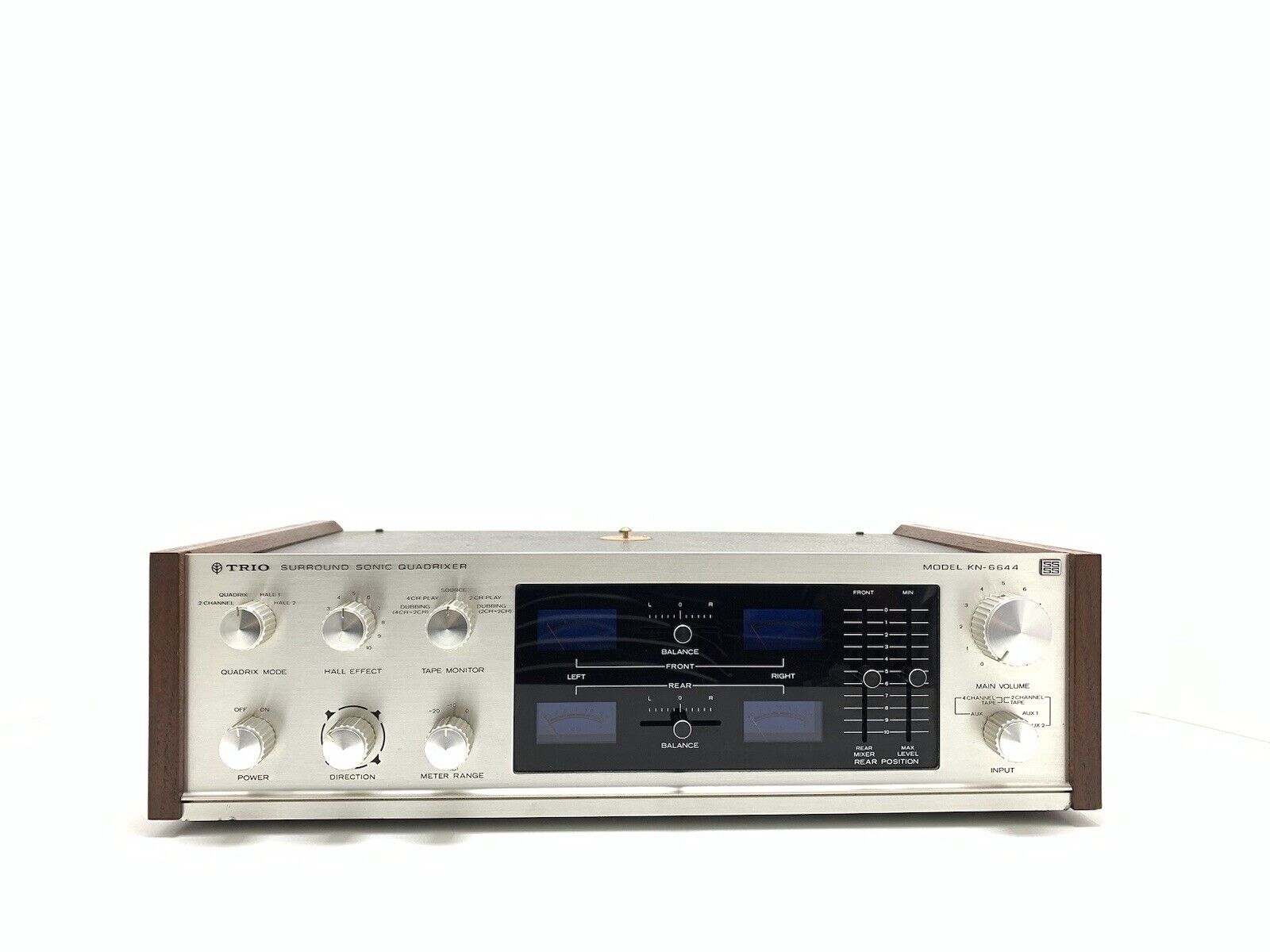 TRIO KENWOOD KN 6644 Quadrixer Pre Amplifier 4 Channel Vintage 1971 WORK GOOD
