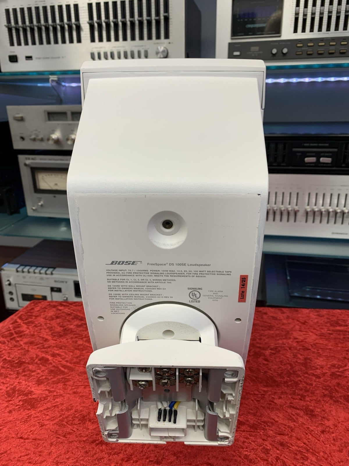 BOSE DS 100SE Free Space Commercial PRO Speaker 2Way 100Watts RMS WORK Good Look