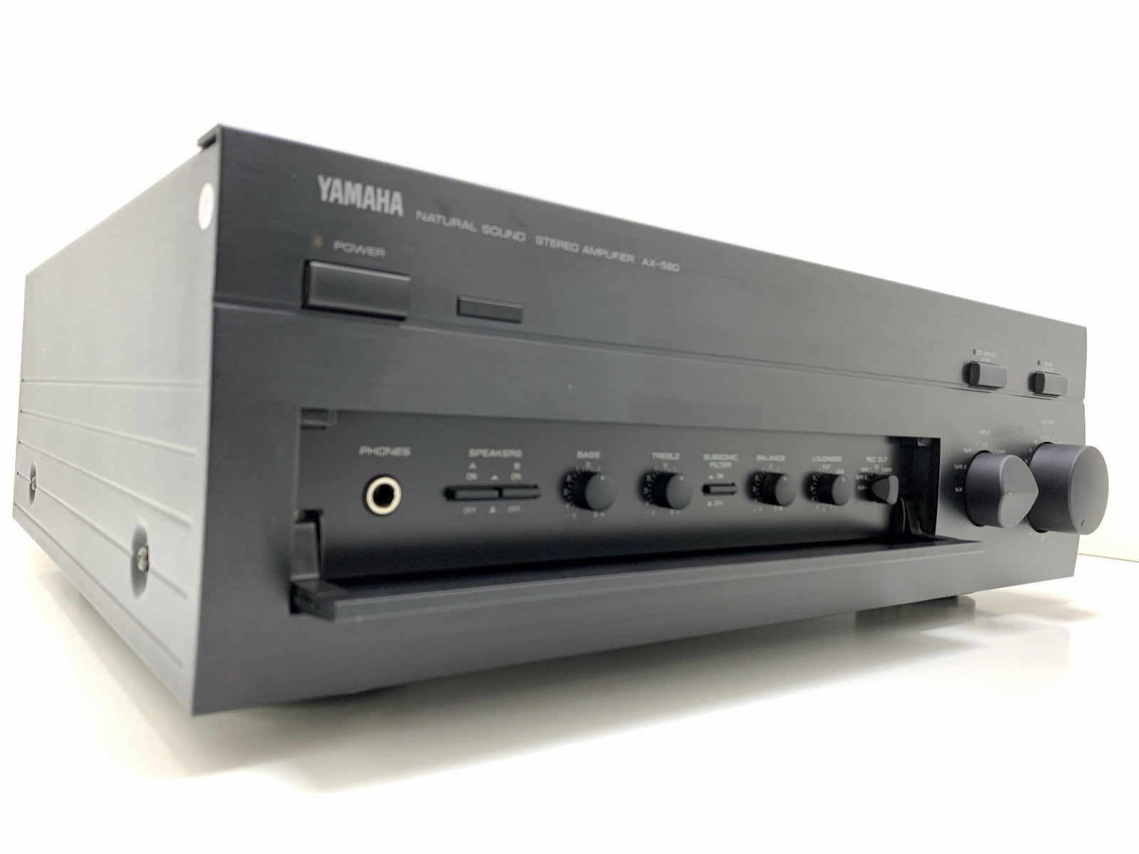 YAMAHA AX 590 Integrated Stereo Amplifier 2X 100Watts RMS Vintage 1995 Good Look