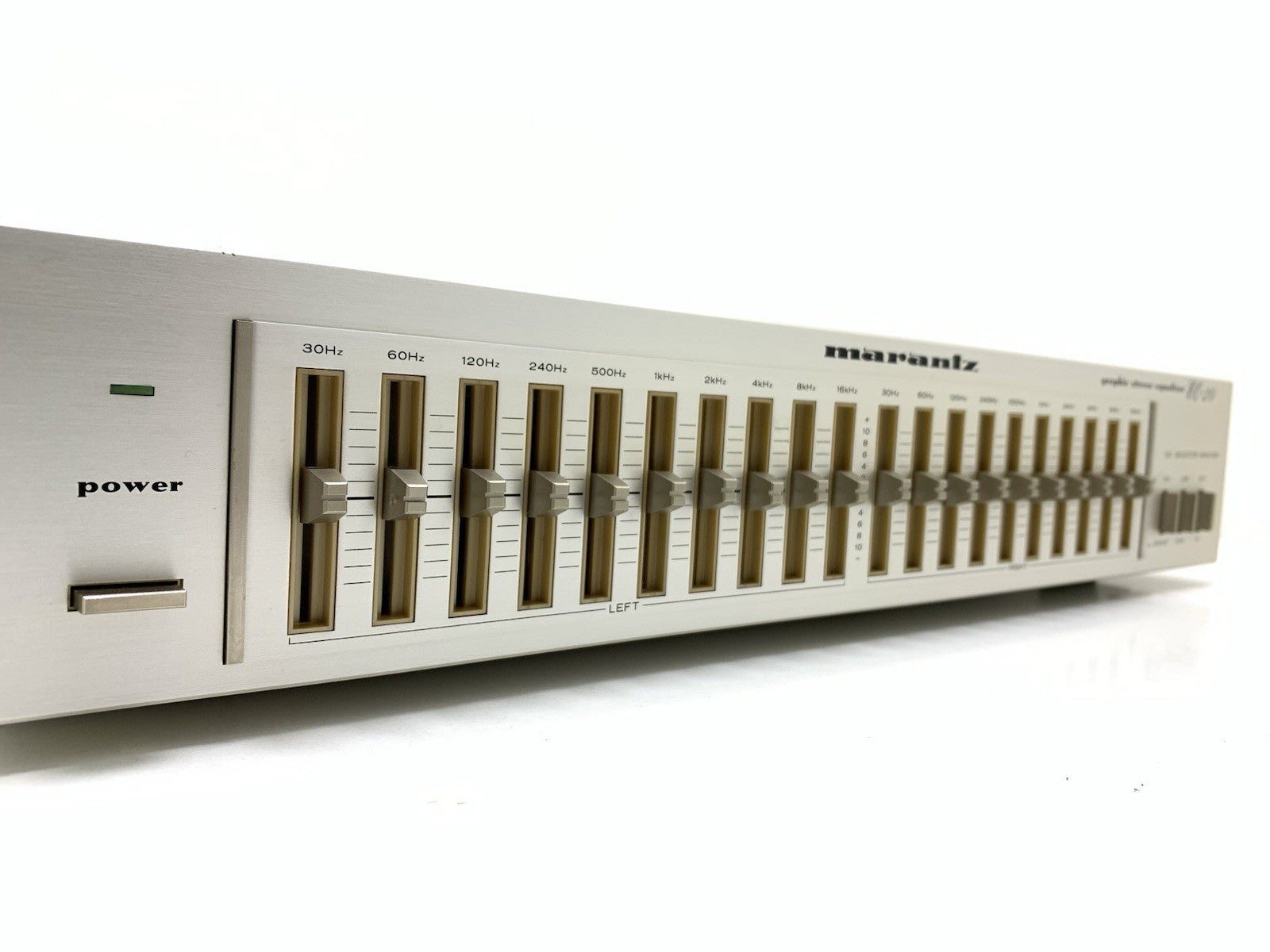 MARANTZ EQ 20 Stereo Graphic Equalizer Vintage 1980 High End WORK Good Look