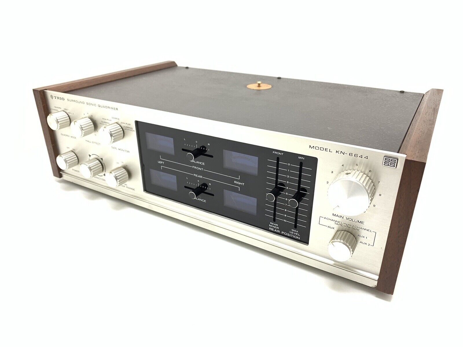TRIO KENWOOD KN 6644 Quadrixer Pre Amplifier 4 Channel Vintage 1971 WORK GOOD