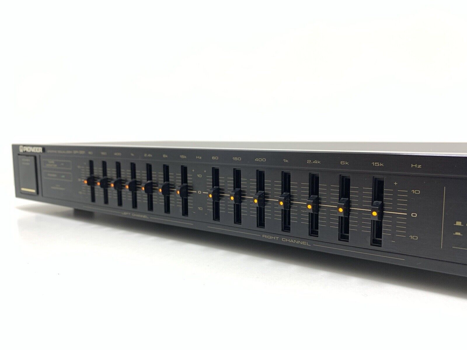 PIONEER GR 331 Stereo Graphic Equalizer 7 Bands Vintage 1987 Work HiFi Good Look