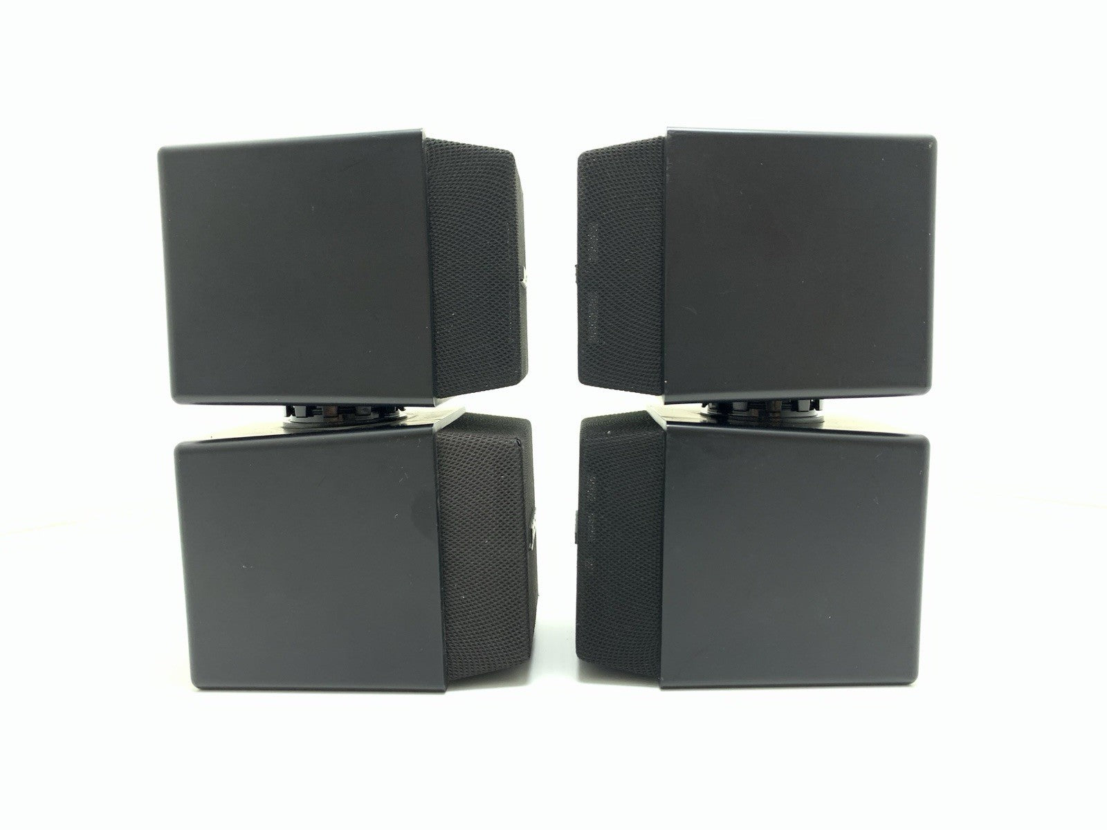 RARE BOSE 501X Direct Reflecting Double Cube Speakers Pair Vintage WORK GoodLOOK