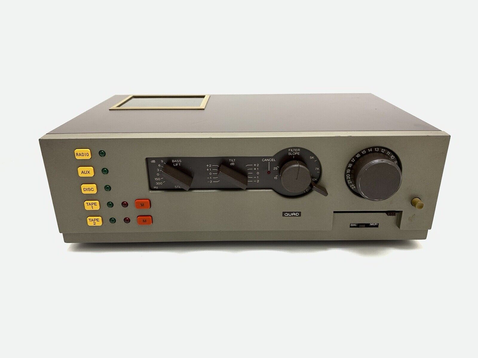 QUAD 44 Stereo Preamp Pre Amplifier High End Vintage 1978 Work Good Look