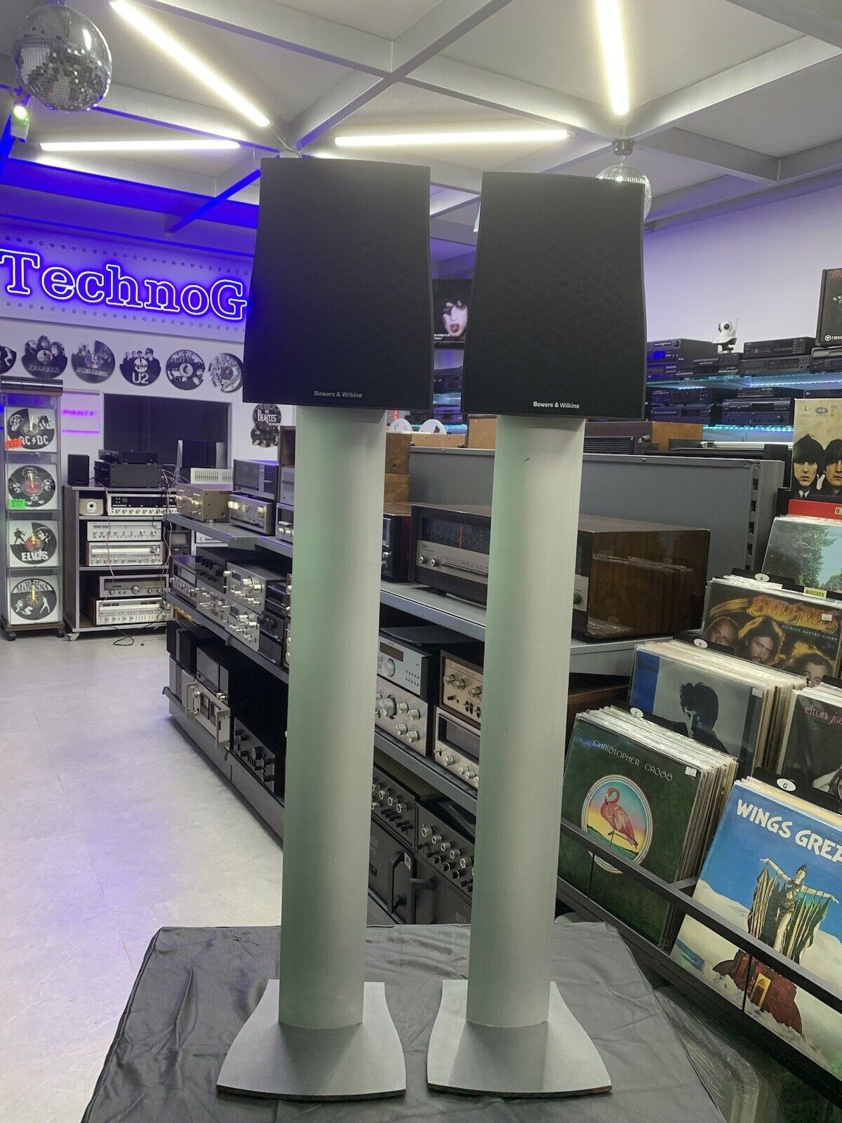 Bowers & Wilkins B&W SOLID SOLUTIONS S100 Speaker 100 Watts RMS Hi End Good Look