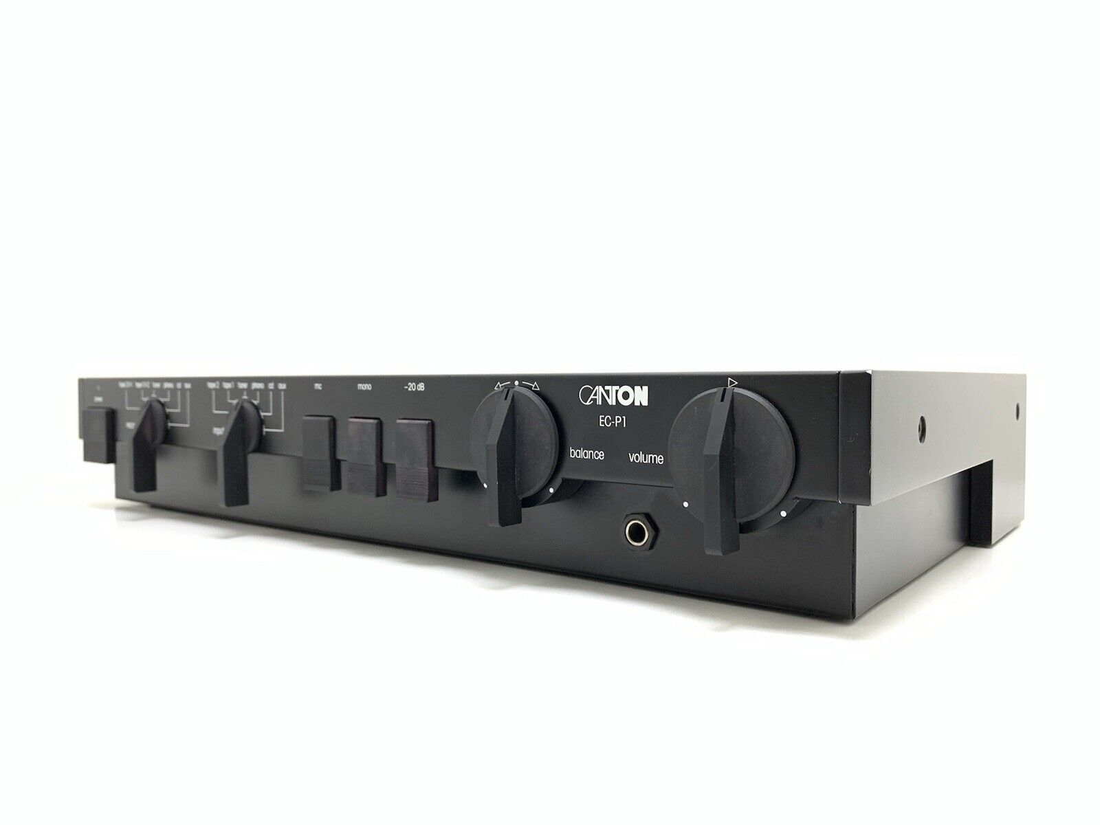 CANTON EC P1 Stereo Control Pre Amplifier Vintage High End WORK Perfect GoodLook