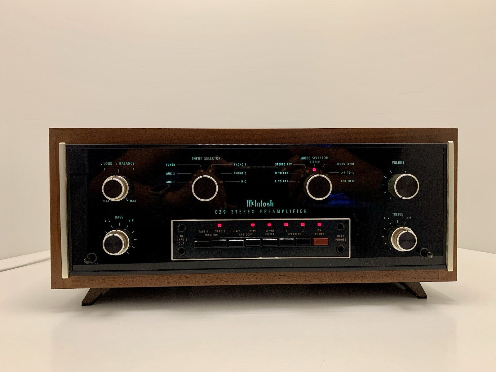 McIntosh C 29 Stereo Pre Verstärker Vintage 1982 High End Work Perfect Good Look