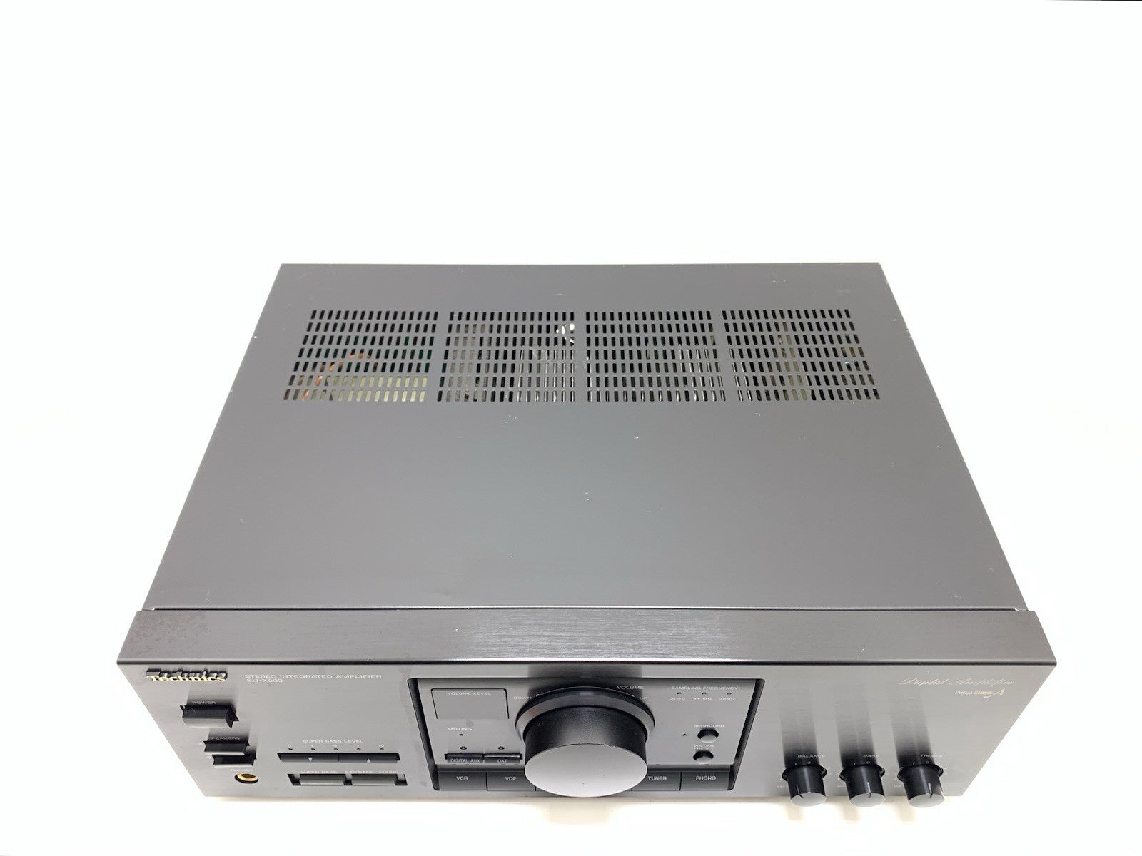 TECHNICS SU X902 Stereo Integrated Amplifier 2X 100W RMS Vintage Work GOOD LOOK