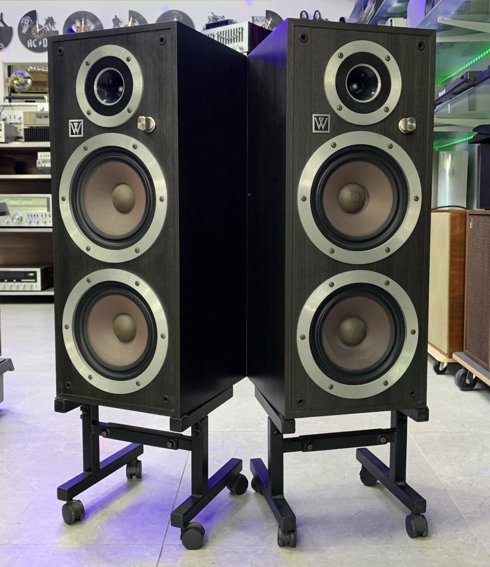 WHARFEDALE VENTANA Speakers 2,5 Way 150 Watts RMS High-Quality UK WORK Good Look