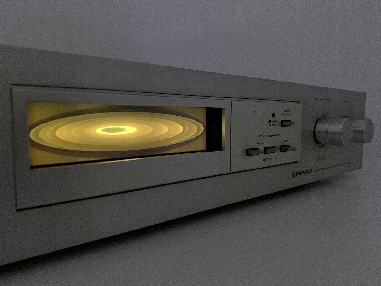 PIONEER Stereo REVERBERATION AMPLIFIER SR-303 Vintage 1980 Work PERFECT GoodLook