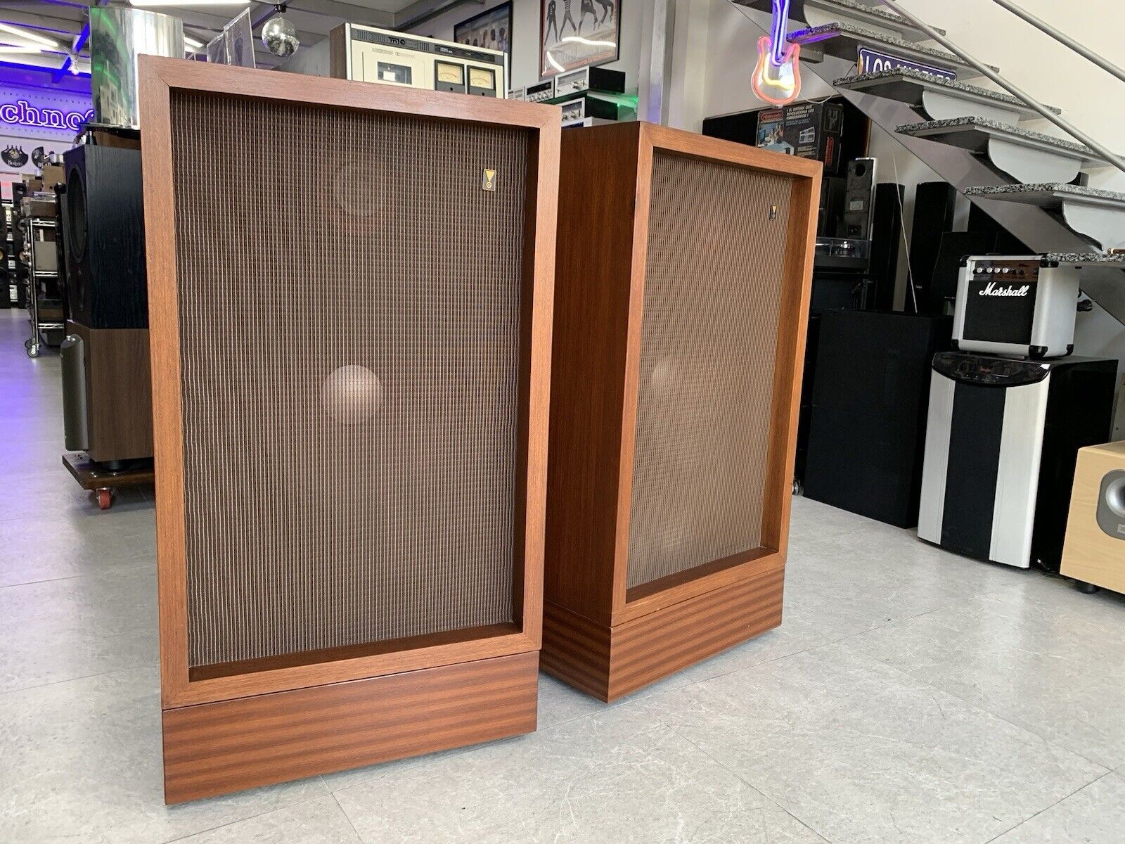 JBL C 35 LEGENDARY Original Speakers Vintage 1952 Refurbished Work Good LIKE NEW