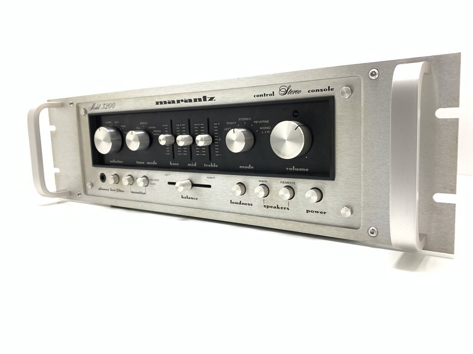 MARANTZ Model 3200 RACK 19" Stereo Pre Amplifier Vintage 1976 HiFi Work GoodLook