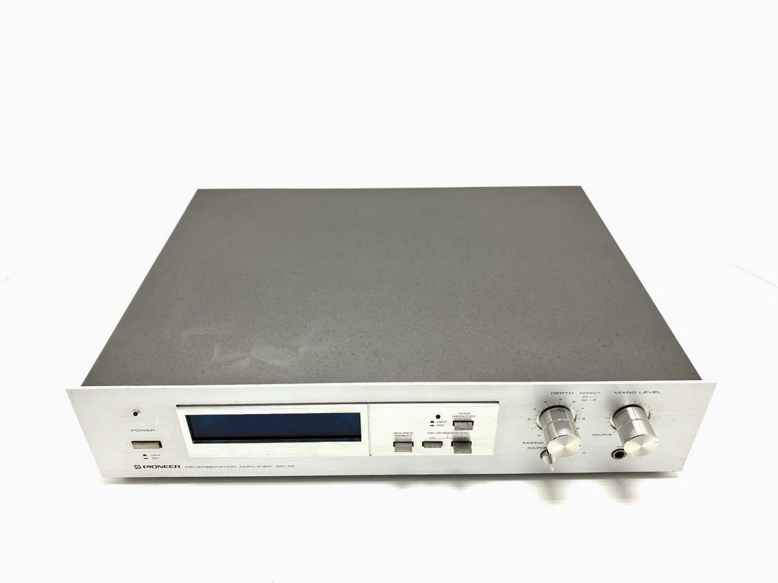 PIONEER Stereo REVERBERATION AMPLIFIER SR-70 Vintage 1980 Work PERFECT Good Look