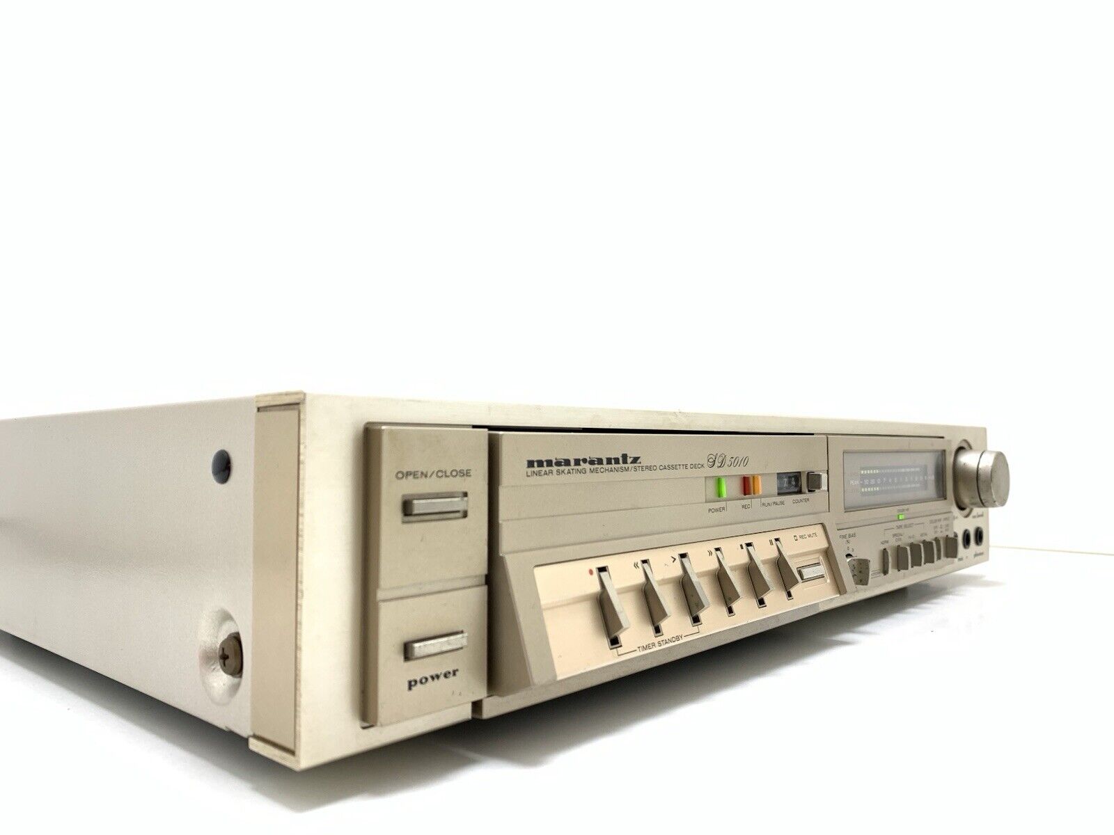 MARANTZ SD 5010 Stereo Cassette Deck 2 Head Vintage 1980 High End WORK Good Look