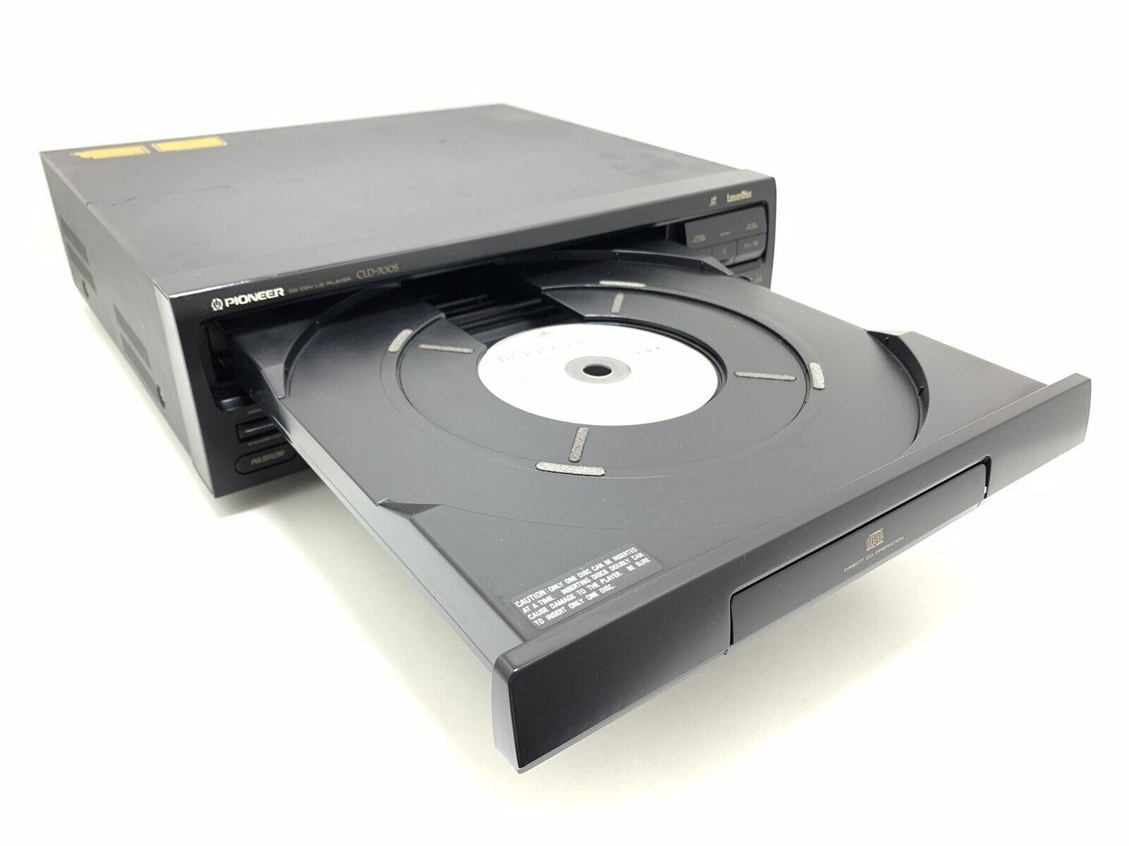PIONEER CLD 700S CD LD Laser Disc Player Vintage 1992 PAL  Working Good Look