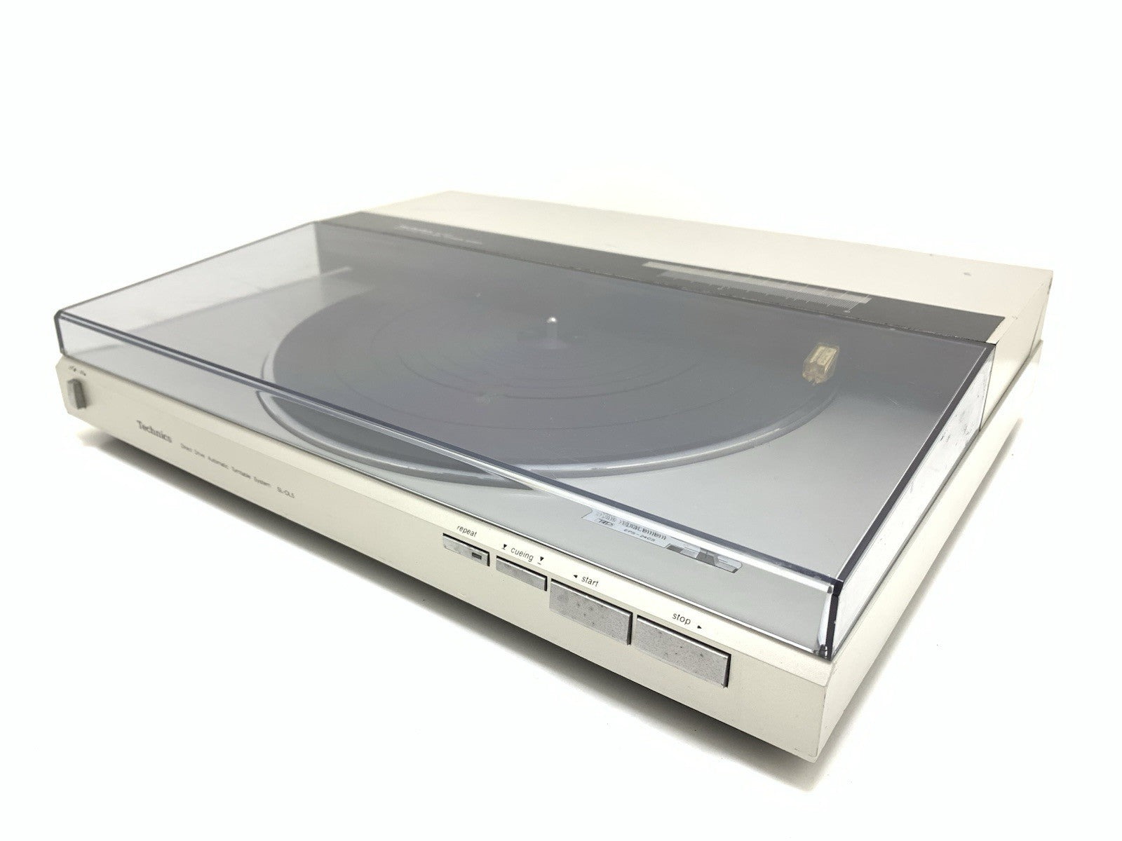 TECHNICS SL DL5 Direct Drive Linear Track Turntable  Vintage 1983 Work Good Look