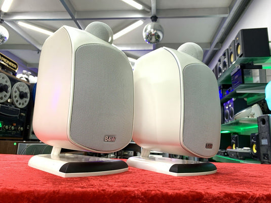 BOWERS WILKINS B&W LM 1 Studio Monitor Speakers Vintage 100 Watts Work Good Look