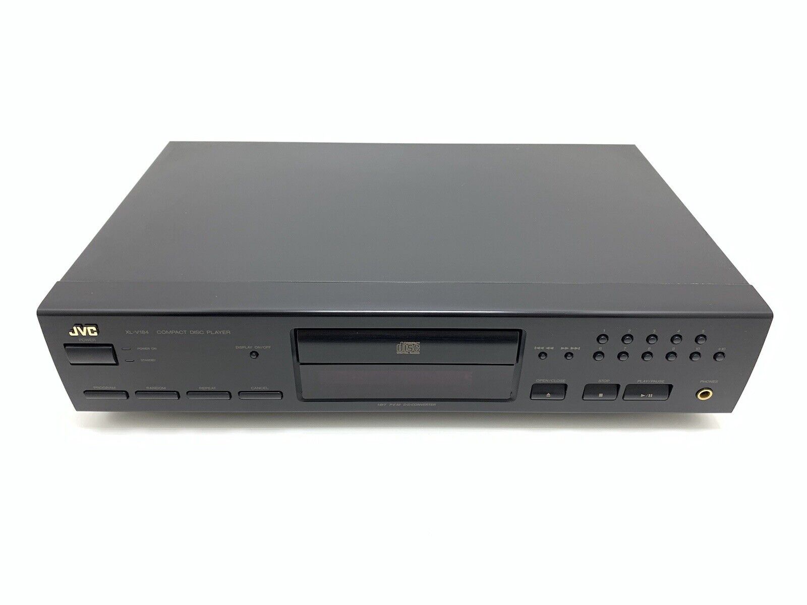 JVC XL-V184 Hi Fi Digital CD Compact Disc Player Vintage 1993 Working Good Look