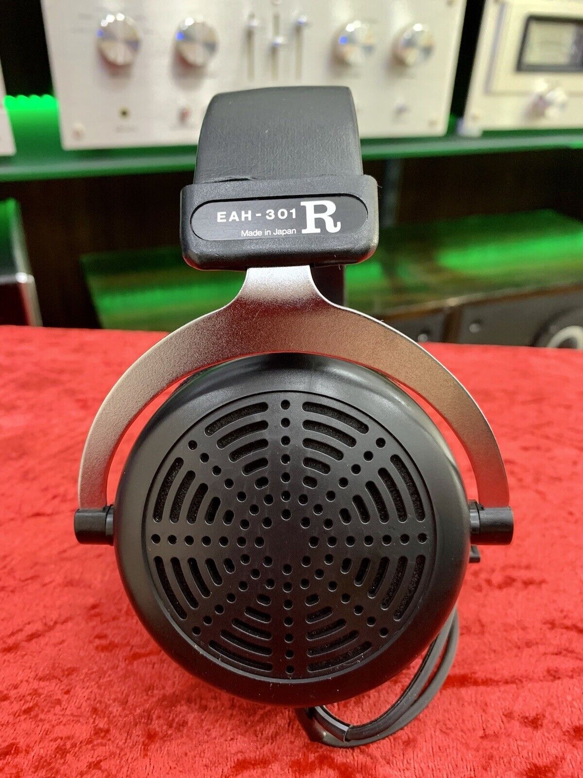 NATIONAL PANASONIC EAH-301 RARE Hi Fi Headphones Vintage JAPAN Market Good Look