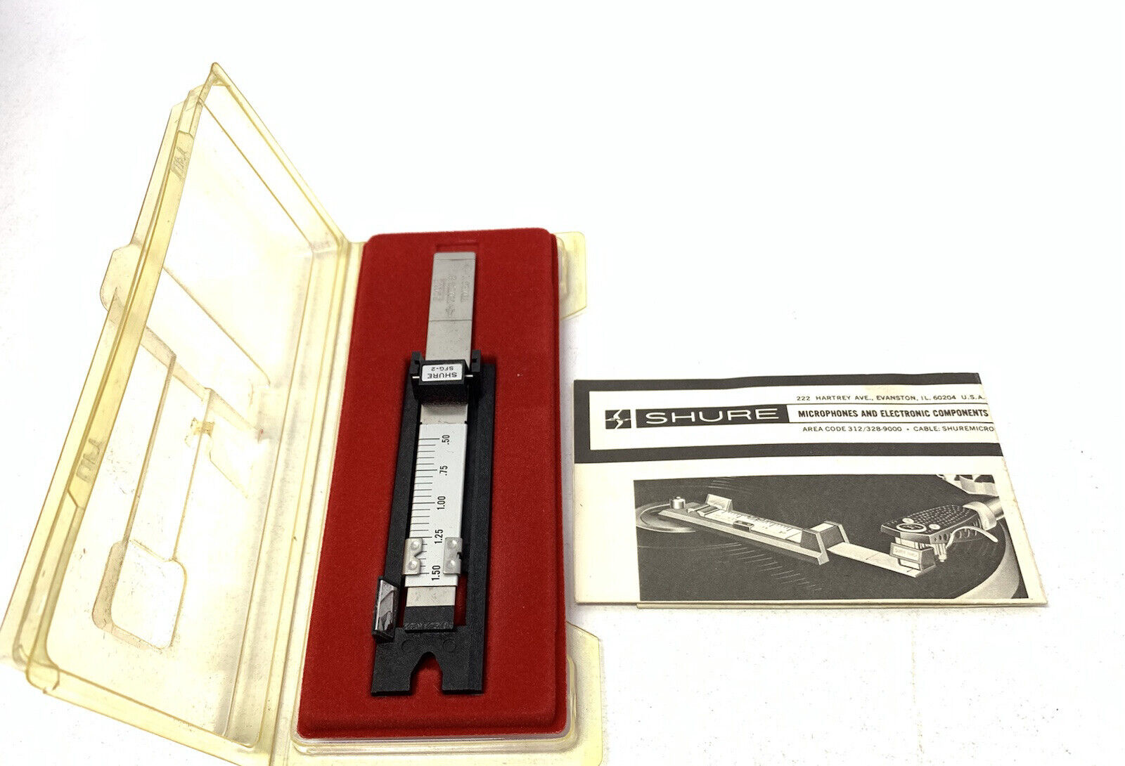 SHURE MODEL SFG-2 PRECISION STYLUS FORCE GAUGE Original BOX